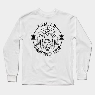 2023 Epic Family Vacation Funny Long Sleeve T-Shirt